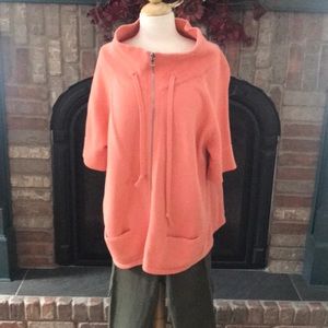 TALBOTS SHORT SLEEVED COTTON SWEATER